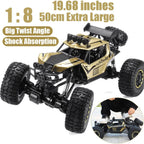 1/8 Large RC Car 4WD Remote Control Monster Truck Rock Crawler Climbing Buggy