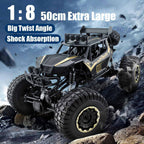 1/8 Large RC Car 4WD Remote Control Monster Truck Rock Crawler Climbing Buggy