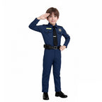 Bunny Police Uniform Unisex Navy Tops Pants Badge and Accessories for Cosplay Events