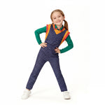 Holly Costume Retro Overalls Green Shirt and Vest 3pcs Suit for Cosplay Carnival