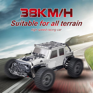 38KM/H Fast RC Truck 4WD Full-scale Off-road Jeep 1/16 All Terrain Climbing Vehicle