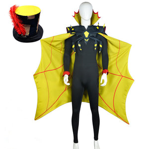 Zestial Costume Kids Adults Hell's Overlord Outfit Spider Demon