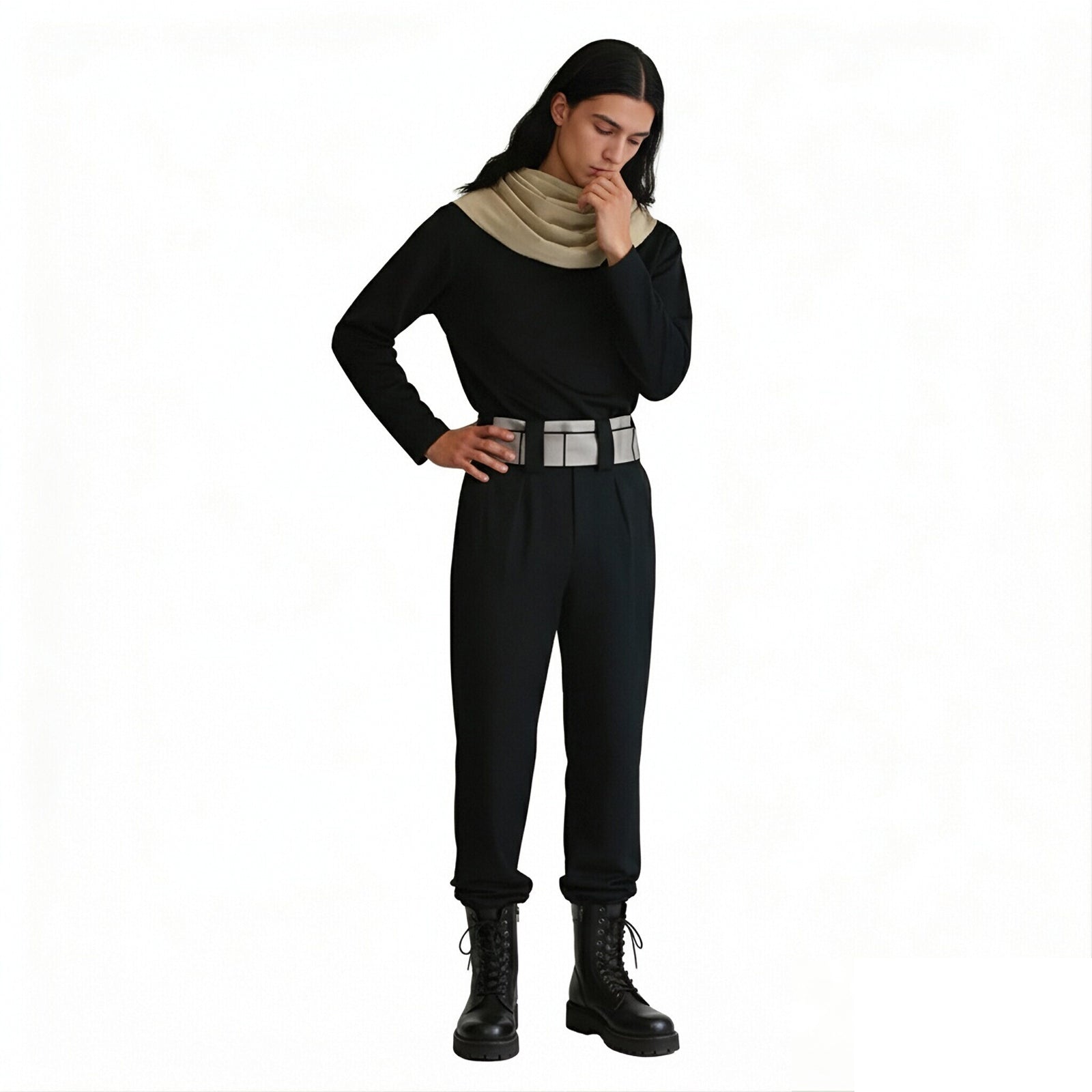 Adult Aizawa Cosplay Costume Erasure Hero Eraser Head Outfit for Halloween Party