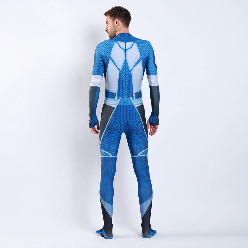 Boys Homelander Costume A-train Cosplay Outfit Starlight Deep Crimson Countess Suit