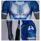Boys Adults A-train Costume Jumpsuit and Gloves Suit Halloween Cosplay Outfit
