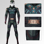 Soldier Boy Costume Ben Battle Suit Jumpsuit and Helmet for Halloween Cosplay