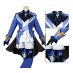 Focalors Cosplay Costume God of Justice Furina Outfit Full Set with Hat Women Halloween Costume