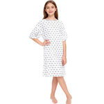 Girls 11 Dress White El Retro Lab-Style Costume for Cosplay and Casual Wear