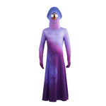 Ambassador Costume Turais Mysterious Purple Squid-like Alien Outfit for Kids Adults