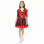 Kids Red Costume Party Carnival Cosplay Dress Halloween Costumes