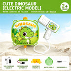 2 IN 1 Electric Water Gun with Backpack and Drum Magazine 29.5FT Range Summer Water Toy for Kids 2+