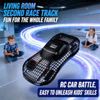 2-in-1 RC Car 2.4GHz Flying Drift Race Car Remote Control Stunt Vehicle with Rechargeable Battery for Kids