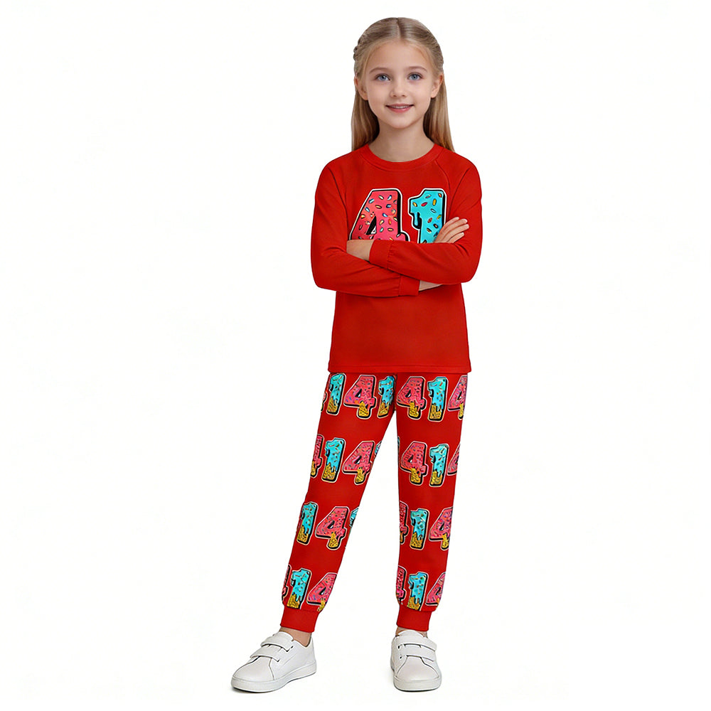 41 Steal A Brainrot Costume Soft Sweatshirt Pants Pajamas 2pcs Set Perfect Trendy Loungewear