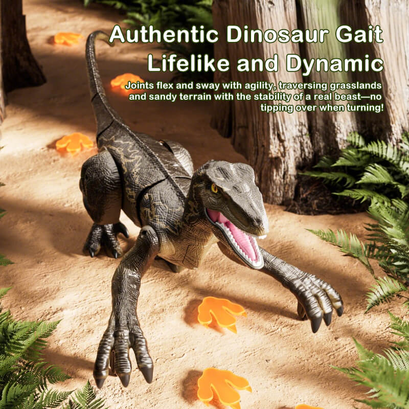 2.4G Remote Control Dinosaur Spray Dino Toy with Removable Tail Holiday Gift