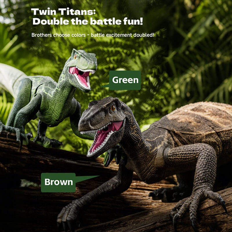 2.4G Remote Control Dinosaur Spray Dino Toy with Removable Tail Holiday Gift