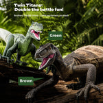 2.4G Remote Control Dinosaur Spray Dino Toy with Removable Tail Holiday Gift