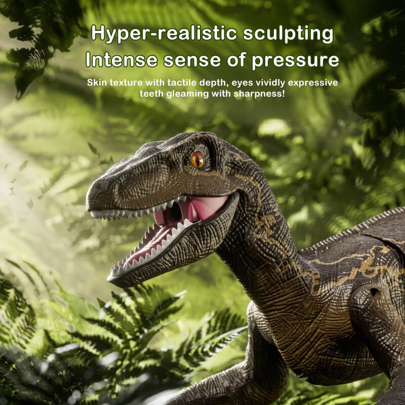 2.4G Remote Control Dinosaur Spray Dino Toy with Removable Tail Holiday Gift