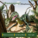 2.4G Remote Control Dinosaur Spray Dino Toy with Removable Tail Holiday Gift