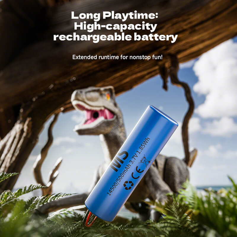 2.4G Remote Control Dinosaur Spray Dino Toy with Removable Tail Holiday Gift