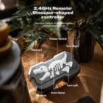 2.4G Remote Control Dinosaur Spray Dino Toy with Removable Tail Holiday Gift