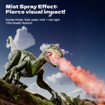 2.4G Remote Control Dinosaur Spray Dino Toy with Removable Tail Holiday Gift