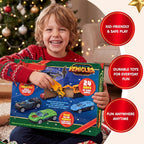 2026 Car Advent Calendar 24-Day Christmas Countdown Gift Box with Mini Toy Vehicles for Kids