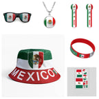 2026 Soccer Fan Set 6pcs Complete Party & Game Day Accessories Kit for Country Support