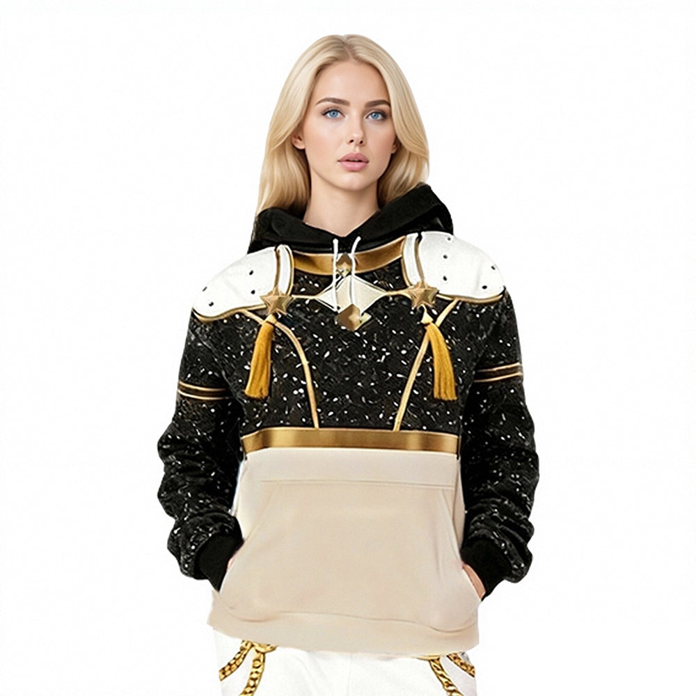 Pop Idol Costume Kids Adults Hoodie and Sweatpants Set Causal Tracksuit for Daily Wear