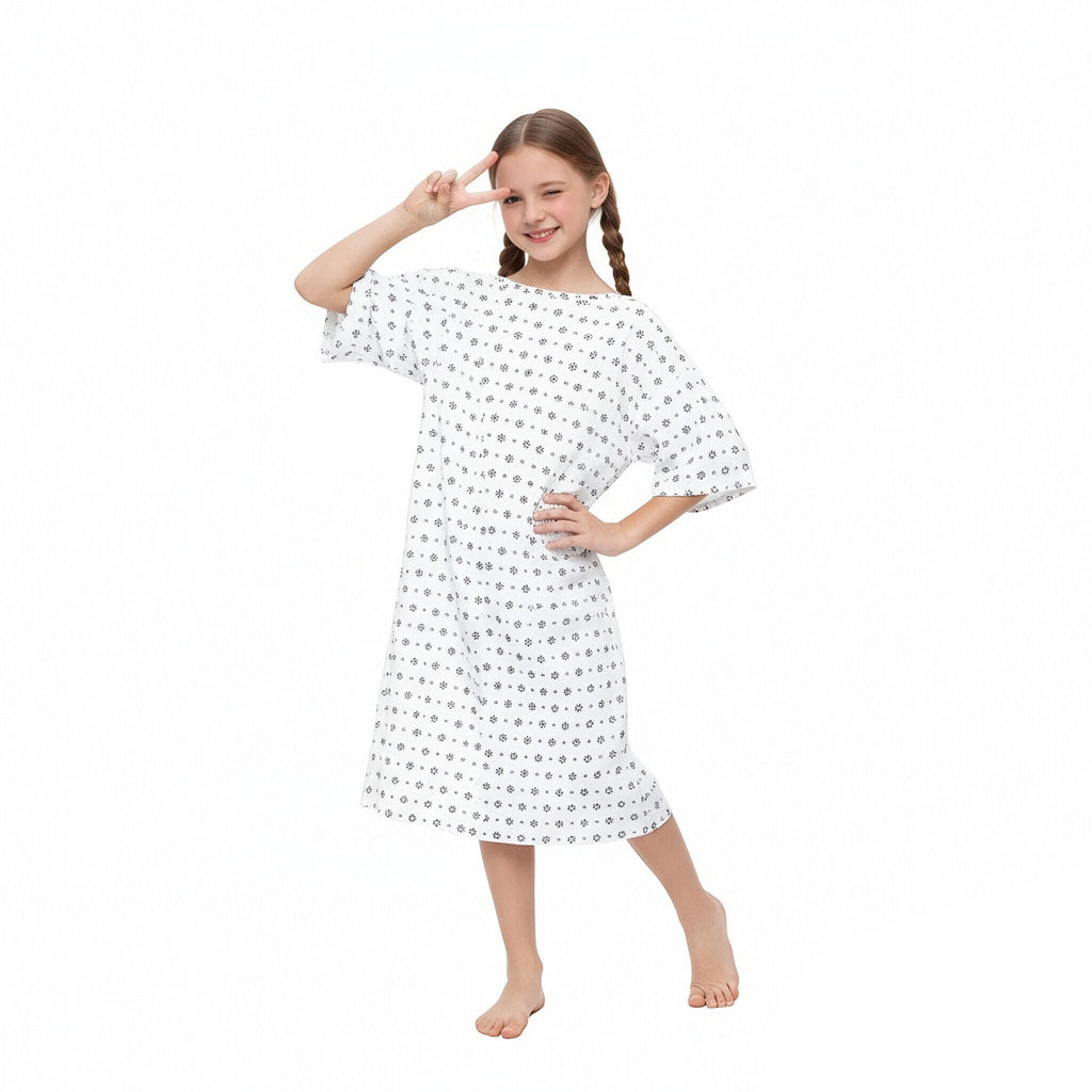 Girls 11 Dress White El Retro Lab-Style Costume for Cosplay and Casual Wear