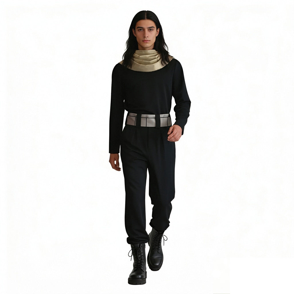 Adult Aizawa Cosplay Costume Erasure Hero Eraser Head Outfit for Halloween Party