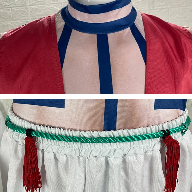 Akaza Costume Stubborn Demon Hakuji Cosplay Outfit Halloween Party Full Set