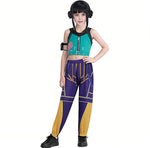 Kids Zoey Costume Halloween Pop Star Zoey Cosplay Costume Party Dance Outfit Set
