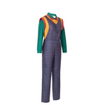 Holly Costume Retro Overalls Green Shirt and Vest 3pcs Suit for Cosplay Carnival