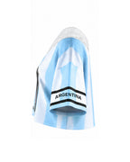 Women Argentina Jersey Blue White Striped Breathable Soccer Shirt for Stadium Wear Game Day Parties