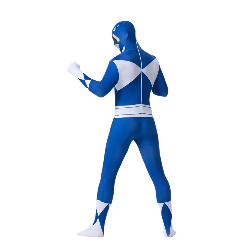 Adult Dragon Ranger Red Dino Outfit Jumpsuit with Helmet for Halloween Cosplay