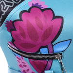 Pop Star Costume Blue Cosplay Suit Tops Pants ans Accessories Full Set for Kids Adults