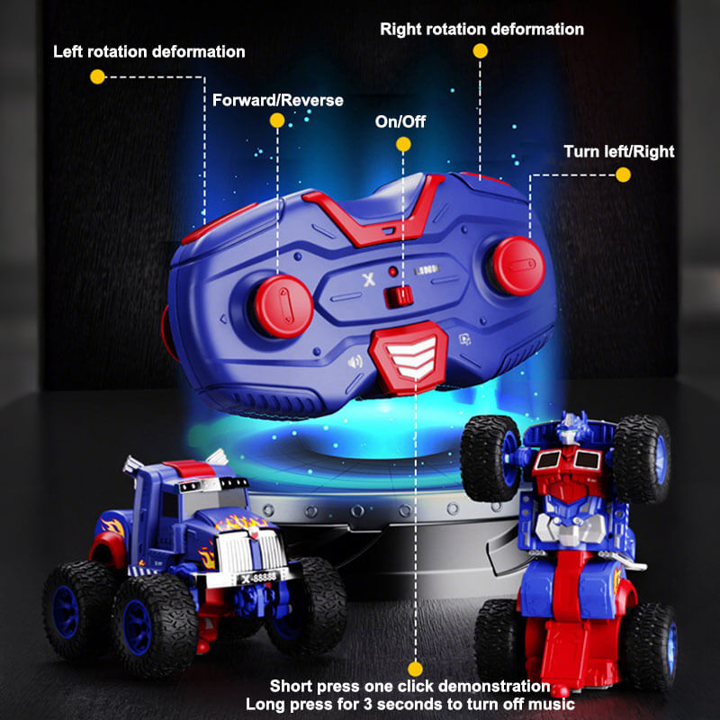 2 in 1 Deformed Remote Control Car 360° Drift Robot 4WD Off-road Climbing Vehicle