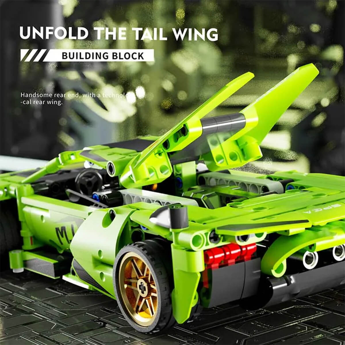 2 in 1 Rambo Transformation Robot Car Building Blocks DIY Kit Car Mode ...