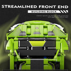 2 in 1 Rambo Transformation Robot Car Building Blocks DIY Kit Car Model Building Kit