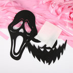 2pcs Halloween Decoration Tassel Ghost Ornaments with two Different Faces for Outdoor and Indoor Decor