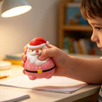 2pcs Santa Claus Squishies Christmas Blind Box Soft Stress Relief Squeeze Toy for Kids 14+ and Adults