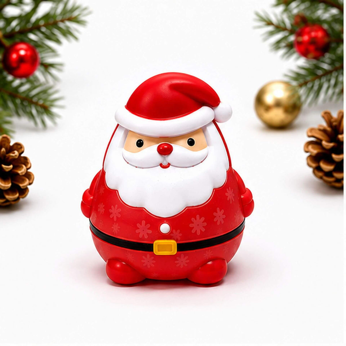 2pcs Santa Claus Squishies Christmas Blind Box Soft Stress Relief Squeeze Toy for Kids 14+ and Adults