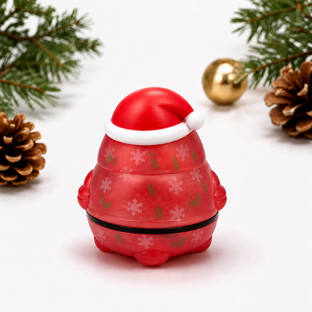 2pcs Santa Claus Squishies Christmas Blind Box Soft Stress Relief Squeeze Toy for Kids 14+ and Adults