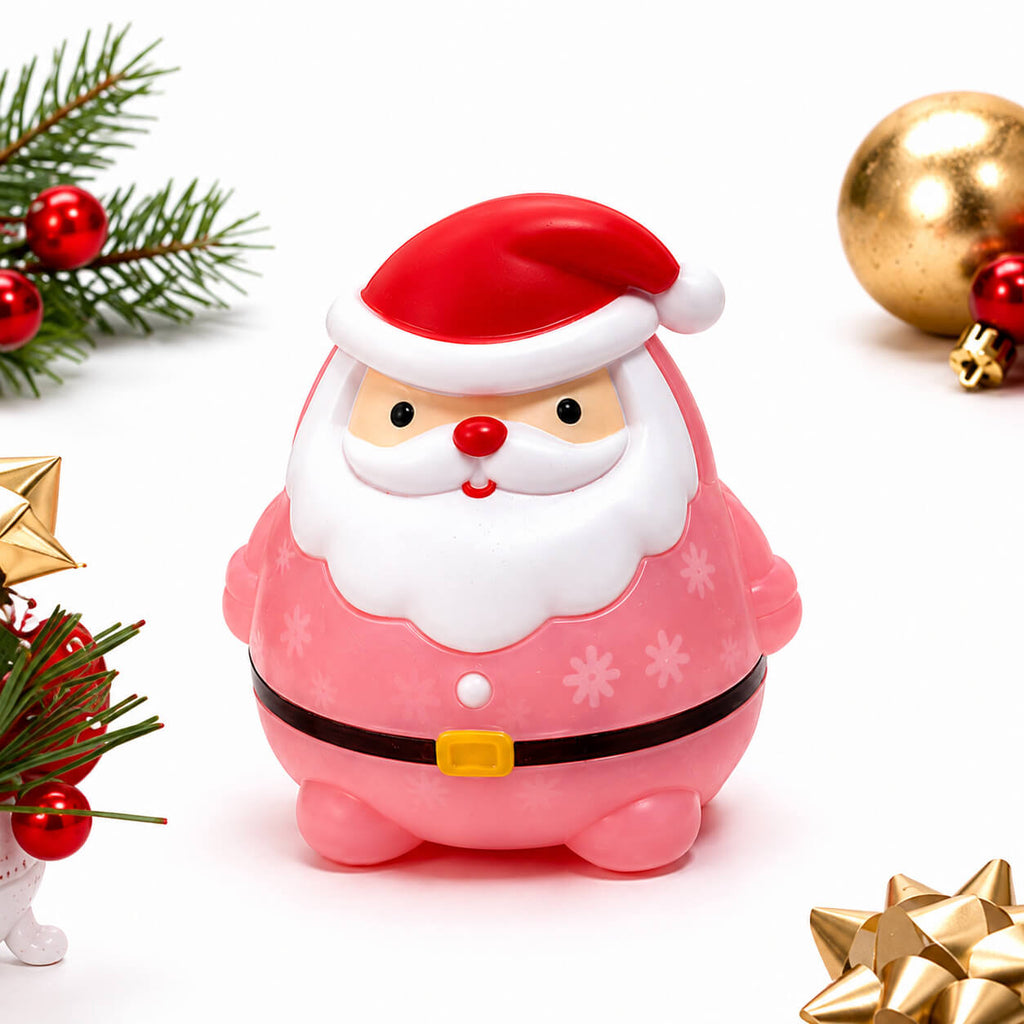 2pcs Santa Claus Squishies Christmas Blind Box Soft Stress Relief Squeeze Toy for Kids 14+ and Adults
