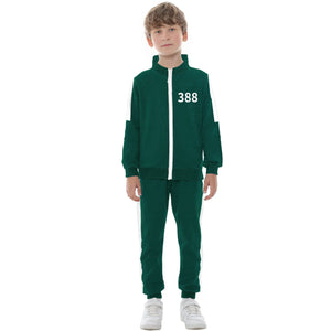 Game 2 Kids Player Tracksuit 2PCS Sweatshirt and Pants for Cosplay