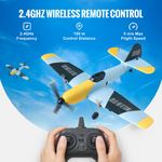 2.4Ghz RC Plane 3CH Airplane 6-Axis Gyro Stabilizer Fighter Aircraft Plane for Adults and Kids