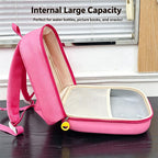 3D Cartoon Dino Backpack Lightweight Waterproof Backpack with Adjustable Shoulder Straps for Preschoolers