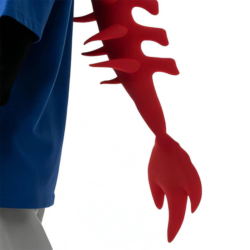 3D Dino Plush Skeleton Headpiece & Spine Realistic Dino Cosplay For Kids and Adults