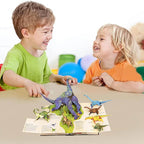 3D Dinosaur Pop-up Book Encyclopedia Prehistoric Dinosaur Books for Kids and Dino Enthusiasts