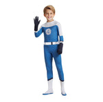Johnny Storm Costume Blue Hero Full Body Cosplay Suit Halloween Costumes